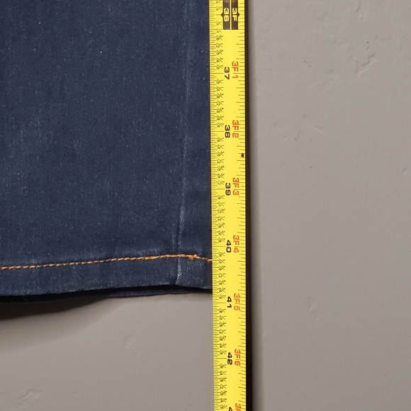 PARA  High-rise Skinny Jeans Elastic/paperback waist Size 15 - Picture 11 of 14